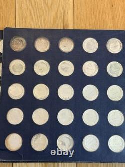 Franklin Mint States of the Union Series Proof Sterling Silver First Edition