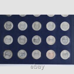 Franklin Mint States of the Union Series Proof Sterling Silver Set 50 Coins
