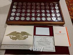 Franklin Mint States of the Union Sterling Governor's Edition Set