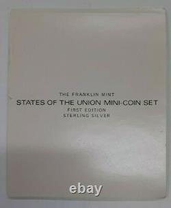 Franklin Mint States of the Union Sterling Silver Mini Coin Set (50 Pcs.)