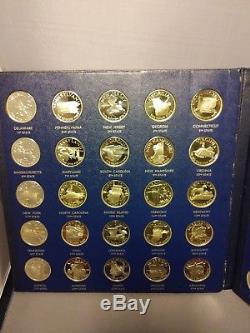Franklin Mint States of the Union Sterling Silver Proof Set. 1969