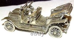 Franklin Mint Sterling 1911 Renault Taxi Ltd Ed. 6.15 ounces
