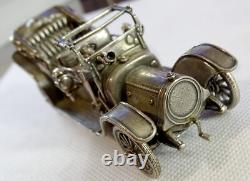 Franklin Mint Sterling 1911 Renault Taxi Ltd Ed. 6.15 ounces