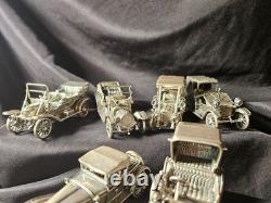 Franklin Mint Sterling Silver 143 Scale Set of Twelve