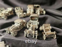 Franklin Mint Sterling Silver 143 Scale Set of Twelve