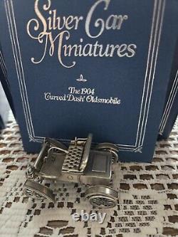Franklin Mint Sterling Silver 1904 Curved Dash Oldsmobile