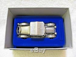 Franklin Mint Sterling Silver 1913 Cadillac Coupe Silver Car Miniature