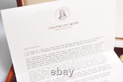 Franklin Mint Sterling Silver & 24K Gold SOVEREIGN QUEENS SPOON COLLECTION