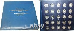 Franklin Mint Sterling Silver 25 Collection of Antique Car Coins Series 2 Proof