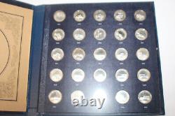 Franklin Mint Sterling Silver 25 Collection of Antique Car Coins Series 2 Proof