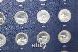 Franklin Mint Sterling Silver 25 Collection of Antique Car Coins Series 2 Proof