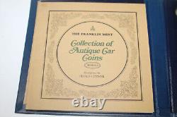 Franklin Mint Sterling Silver 25 Collection of Antique Car Coins Series 2 Proof