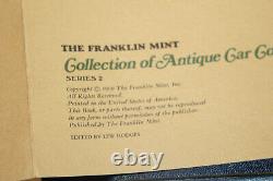 Franklin Mint Sterling Silver 25 Collection of Antique Car Coins Series 2 Proof