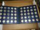 Franklin Mint Sterling Silver 50 State Union Series Set Proof 472n
