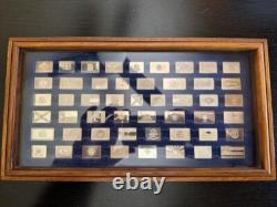 Franklin Mint Sterling Silver 50 States- Complete Set