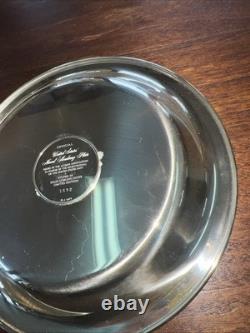 Franklin Mint Sterling Silver Annapolis U. S. Naval Academy Bicentennial Plate Franklin Mint Sterling Silver Annapolis U. S. Naval Academy Bicentennial Plate