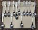 Franklin Mint Sterling Silver Apostle Spoons-set Of 12 & Christ Spoon