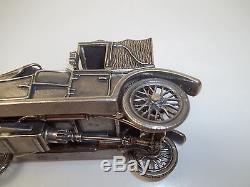 Franklin Mint Sterling Silver Car Model of 1908 Lancaster