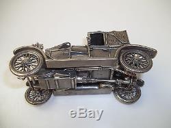 Franklin Mint Sterling Silver Car Model of 1908 Lancaster