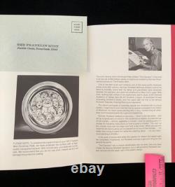 Franklin Mint Sterling Silver Colectors plate, Norman Rockwell the Carollers