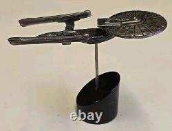 Franklin Mint Sterling Silver Collection Star Trek USS Excelsior RARE