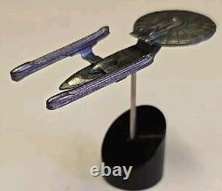 Franklin Mint Sterling Silver Collection Star Trek USS Excelsior RARE