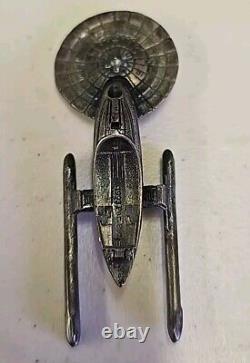 Franklin Mint Sterling Silver Collection Star Trek USS Excelsior RARE