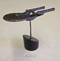 Franklin Mint Sterling Silver Collection Star Trek USS Excelsior RARE