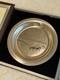 Franklin Mint Sterling Silver James Wyeth Winter Fox Plate 1973 Withbox