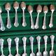 Franklin Mint Sterling Silver Mini Spoon State Flower Complete Set Of 50 In Box