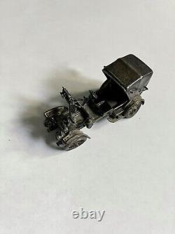 Franklin Mint Sterling Silver Miniature Car Collection Partial Set RARE