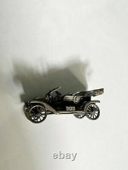 Franklin Mint Sterling Silver Miniature Car Collection Partial Set RARE
