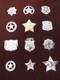 Franklin Mint Sterling Silver Official Badges Of The Great Western Lawmen