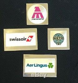 Franklin Mint Sterling Silver Official Emblems Worlds Greatest Airlines MISSES 1