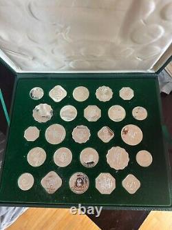 Franklin Mint Sterling Silver Official Gaming Coins of World's Great Casinos
