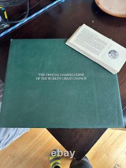 Franklin Mint Sterling Silver Official Gaming Coins of World's Great Casinos