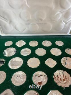 Franklin Mint Sterling Silver Official Gaming Coins of World's Great Casinos