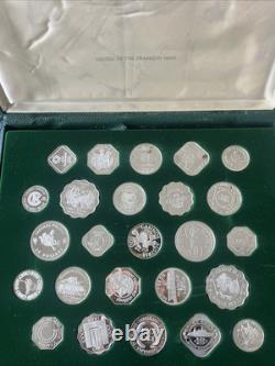 Franklin Mint Sterling Silver Official Gaming Coins of World's Greatest Casinos