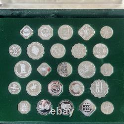 Franklin Mint Sterling Silver Official Gaming Coins of World's Greatest Casinos