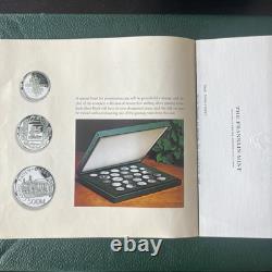 Franklin Mint Sterling Silver Official Gaming Coins of World's Greatest Casinos
