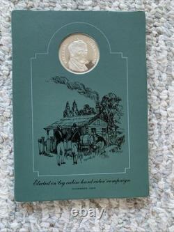 Franklin Mint Sterling Silver Patriots Hall Of Fame Medals Vol's I & II 20 Total