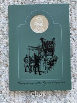 Franklin Mint Sterling Silver Patriots Hall Of Fame Medals Vol's I & II 20 Total