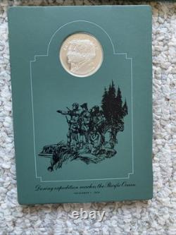 Franklin Mint Sterling Silver Patriots Hall Of Fame Medals Vol's I & II 20 Total