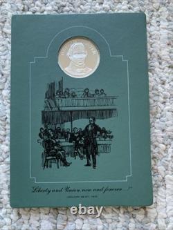 Franklin Mint Sterling Silver Patriots Hall Of Fame Medals Vol's I & II 20 Total