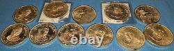 Franklin Mint Sterling Silver Pf Presidential Medals
