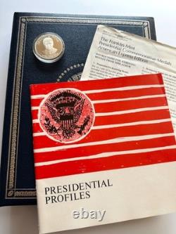 Franklin Mint Sterling Silver Presidential Commemorative Medals 37 pc incl FORD