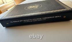 Franklin Mint Sterling Silver Presidential Commemorative Medals 37 pc incl FORD