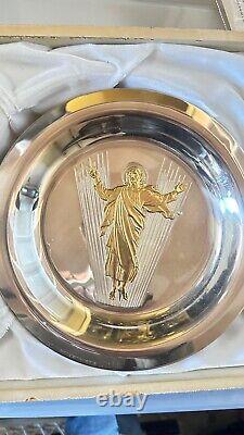 Franklin Mint Sterling Silver Resurrection of Jesus 1973 Numbered 2405