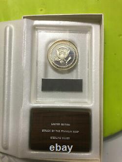 Franklin Mint Sterling Silver Richard Nixon Medal