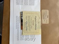 Franklin Mint Sterling Silver Silhouette Picture of Rome Italy By Ressler